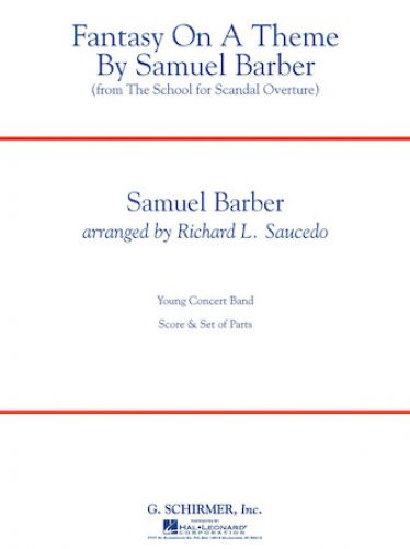 copertina Fantasy on a Theme by Samuel Barber Schirmer