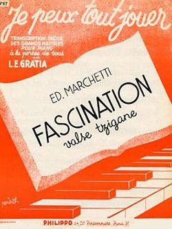 copertina Fascination (valse tzigane) (JPTJ67) Combre