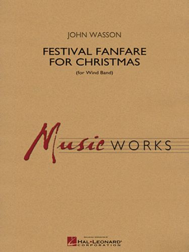 copertina Festival Fanfare for Christmas (for Wind Band) Hal Leonard