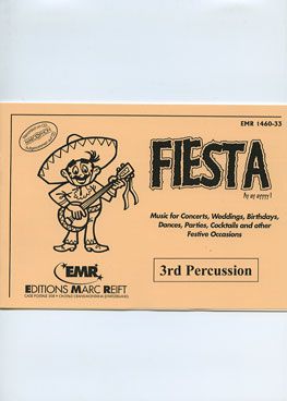 copertina Fiesta (3rd Percussion) Marc Reift