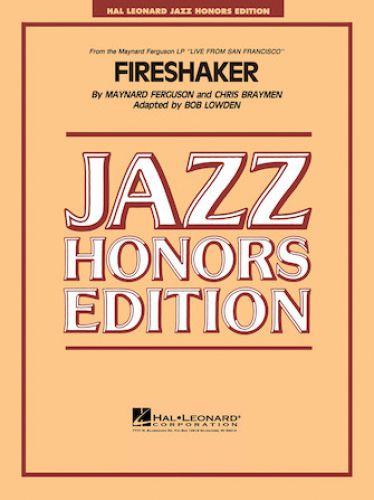 copertina Fireshaker - Jazz Ensemble Hal Leonard
