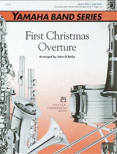 copertina First Christmas Overture ALFRED