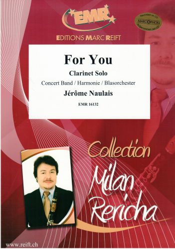 copertina For You Clarinet Marc Reift