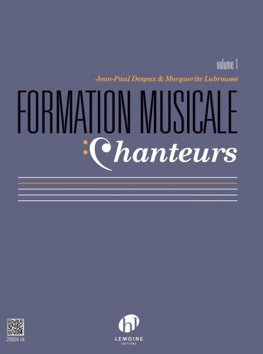 copertina Formation musicale chanteurs Vol.1 Editions Henry Lemoine