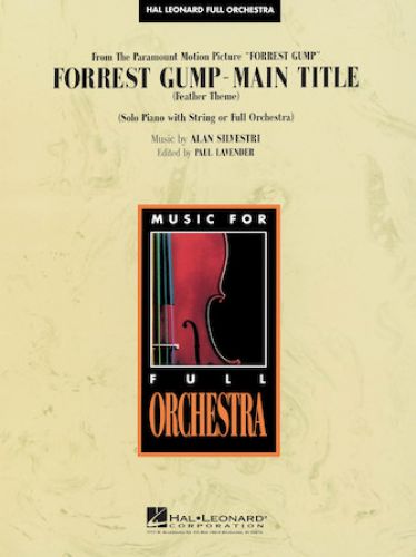 copertina Forrest Gump Suite - Main Theme Hal Leonard
