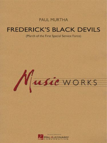 copertina Frederick's Black Devils Hal Leonard