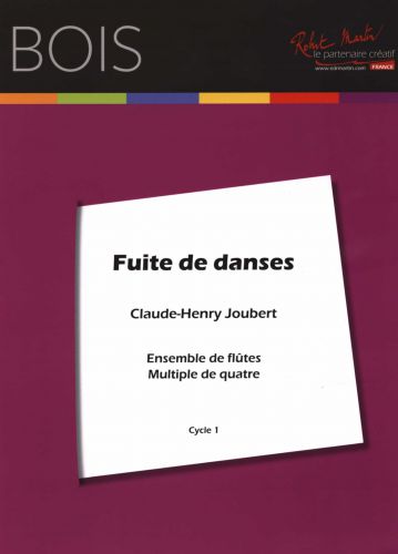 copertina Fuite de Danses, 4 Fltes Robert Martin