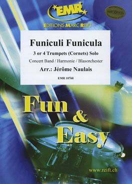 copertina Funiculi Funicula (3 or 4 Trumpets Solo) Marc Reift