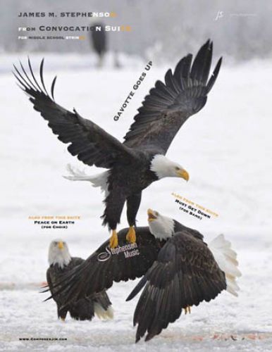 copertina Gavotte Goes Up (from Convocation Suite) Stephenson Music