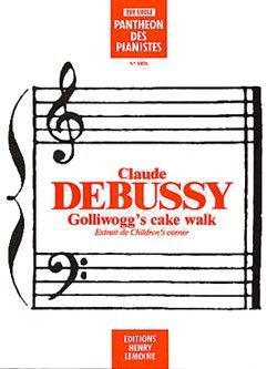 copertina Golliwog's cake walk Editions Henry Lemoine