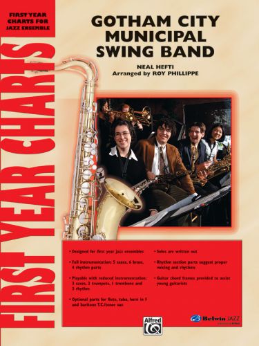 copertina Gotham City Municipal Swing Band ALFRED