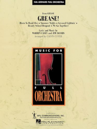copertina Grease! Hal Leonard