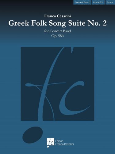 copertina Greek Folk Song Suite No. 2 De Haske