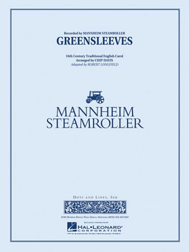 copertina Greensleeves Hal Leonard
