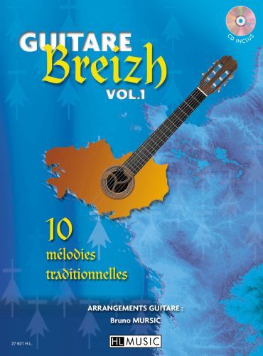 copertina Guitare Breizh Vol.1 Editions Henry Lemoine