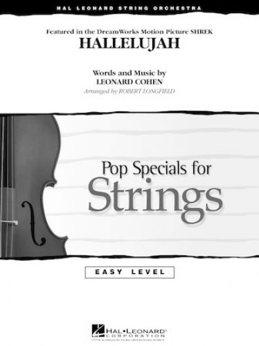 copertina Hallelujah Hal Leonard