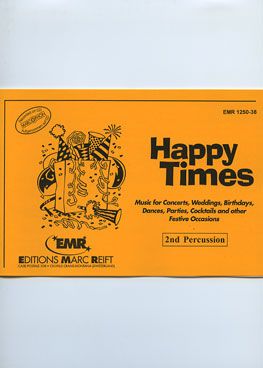 copertina Happy Times (2nd Percussion) Marc Reift