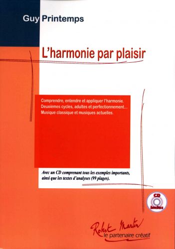 copertina Harmonie Par Plaisir Robert Martin