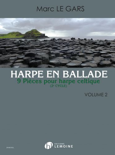 copertina Harpe en ballade Vol.2 Editions Henry Lemoine