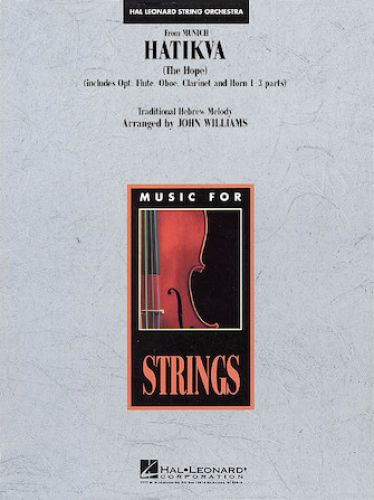 copertina Hatikva (from Munich) Hal Leonard
