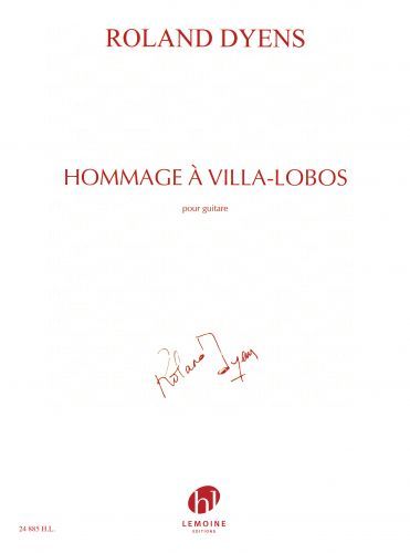 copertina Hommage  Villa-Lobos Editions Henry Lemoine