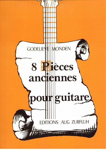 copertina Huit Pieces Anciennes Pour Guitare Editions Robert Martin