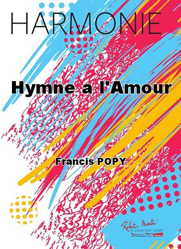 copertina Hymne a l'Amour Robert Martin