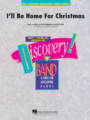 copertina I'Ll Be Home For Christmas  Hal Leonard