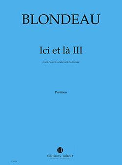 copertina Ici et L III Jobert