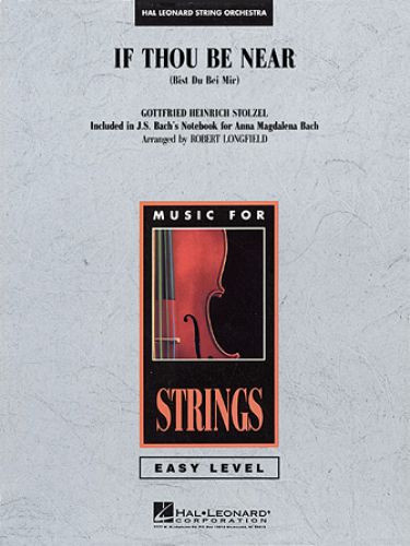copertina If Thou Be Near (Bist Du bei Mir) Hal Leonard