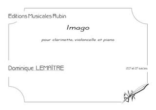 copertina IMAGO pour clarinette, violoncelle et piano Rubin