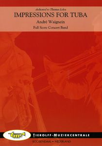 copertina IMPRESSIONS FOR TUBA Tierolff
