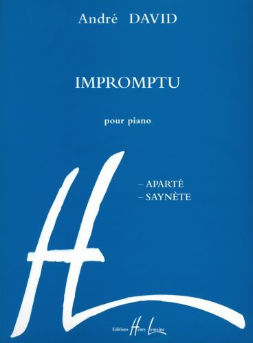 copertina Impromptu Editions Henry Lemoine
