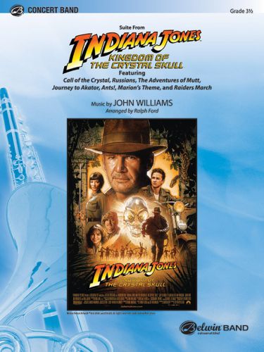 copertina Indiana Jones and the Kingdom of the Crystal Skull, Suite from ALFRED