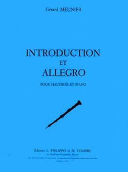 copertina Introduction et allegro Combre