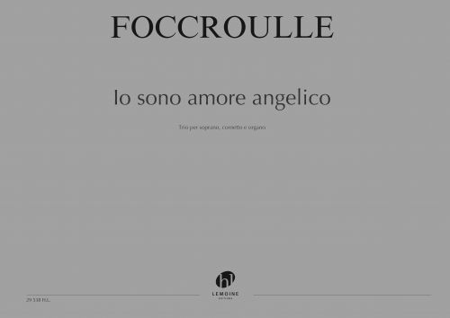 copertina Io sono l'amore angelico Editions Henry Lemoine
