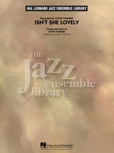 copertina Isn'T She Lovely Hal Leonard