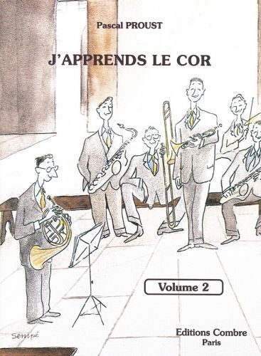 copertina J'apprends le cor Vol.2 Combre
