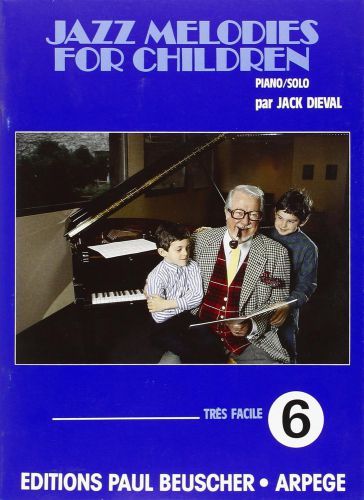 copertina Jazz mlodies for children n6 Paul Beuscher