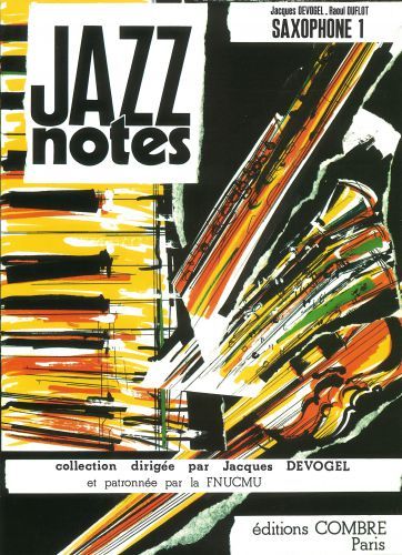 copertina Jazz Notes Saxophone 1 : Tiffany - Lido Combre
