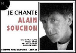 copertina Je chante Souchon Paul Beuscher