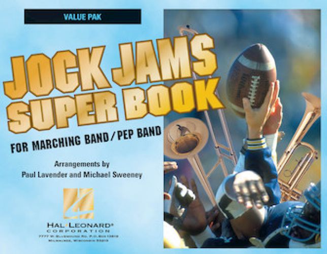 copertina Jock Jams Super Book - Value Pak (34 Part Books ) Hal Leonard