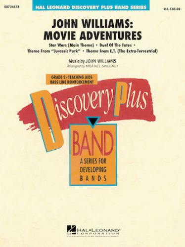 copertina John Williams: Movie Adventures Hal Leonard