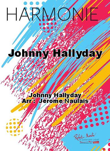 copertina Johnny Hallyday Robert Martin