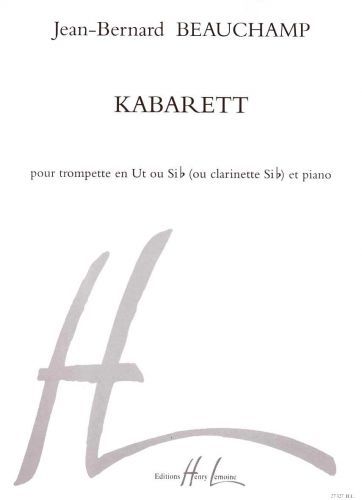 copertina Kabarett Editions Henry Lemoine