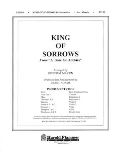 copertina King of Sorrows from A Time for Alleluia Shawnee Press