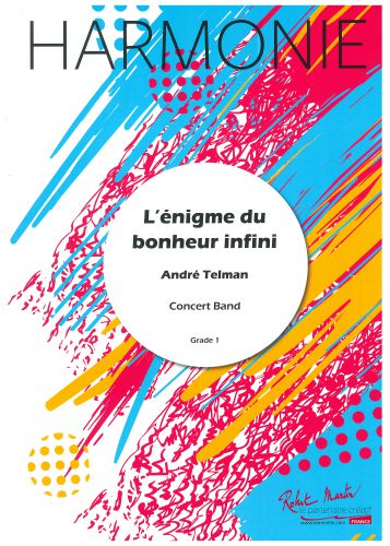 copertina L'EGNIME DU BONHEUR INFINI Editions Robert Martin