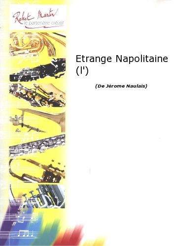 copertina Etrange Napolitaine (l') Robert Martin