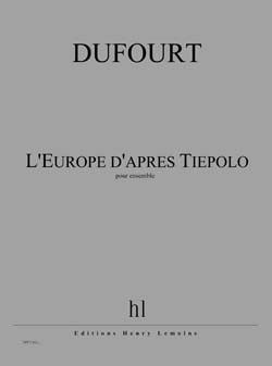 copertina L'Europe d'aprs Tiepolo Editions Henry Lemoine