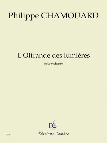 copertina L'Offrande des Lumires Combre